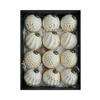 Boules Ornementales pour Sapin de Noël Style Ancien 8cm