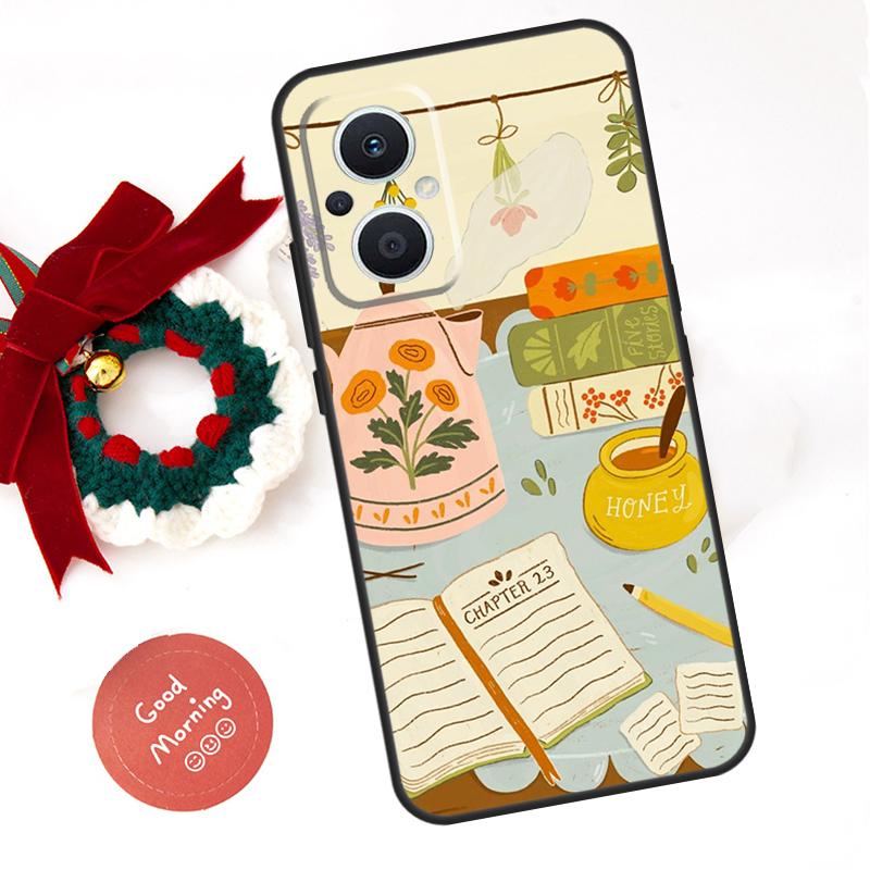 Cozy Autumn Cottage Funda For OPPO Reno 14F 14 13 12 11 10 Pro 11F 12F 13F 7 8 Lite OPPO Find X8 X5 X9 Pro Case