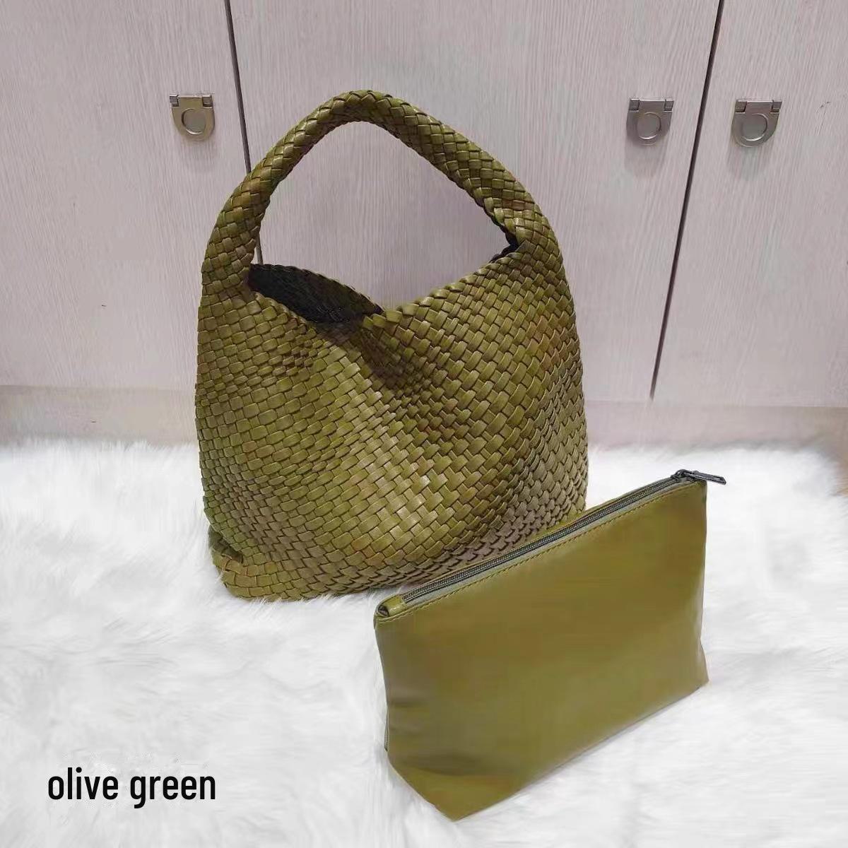 

2024 Высококачественная сумка ручной работы большой вместимости на плечо, сумка-ведро, сумка-мешок для матери и ребенка