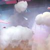 Artificial White Cotton Cloud Wedding Background Decoration Room Party Birthday Christmas Diy Living Props Hanging Decorati Q9R3