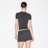 SKIMS Fits Everybody Series T-Shirt Simple Versatile Slim Fit Round Neck Short Sleeve Women Tops TP-TSH-9048-GHP