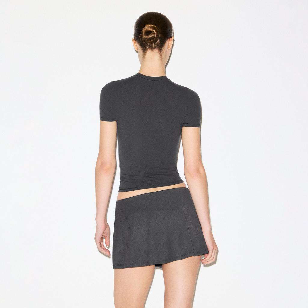 SKIMS Fits Everybody Series T-Shirt Simple Versatile Slim Fit Round Neck Short Sleeve Women Tops TP-TSH-9048-GHP