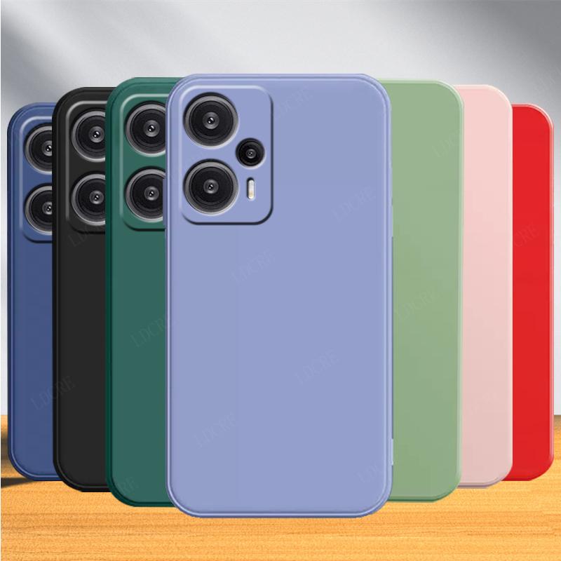 For Cover Xiaomi Poco F5 Case For Poco F5 Pro Capas Bumper Original Shockproof Soft Case For Poco X3 M3 M4 X4 X5 F5 Pro Fundas
