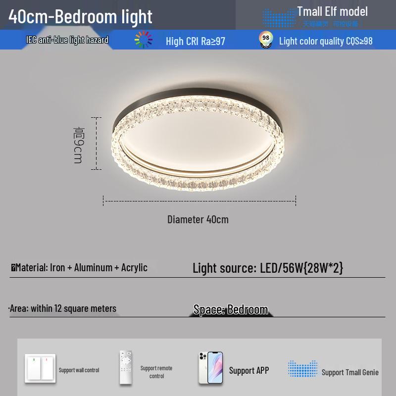 Italian Luxury Ceiling Lamp Set: 2025 Modern Atmospheric Design for Living Room