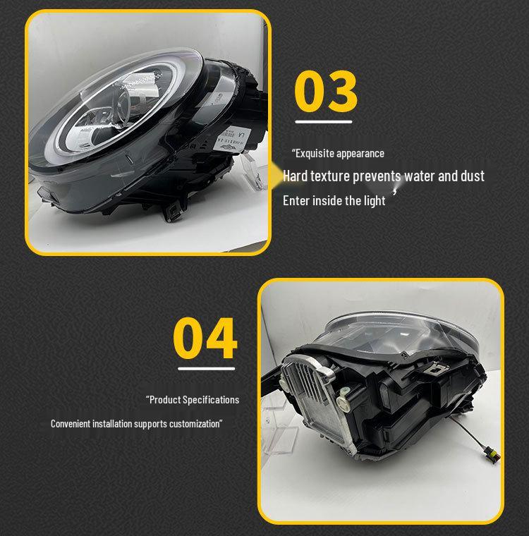 BMW Mini F56 Full-Color LED Angel Eye Headlight Assembly