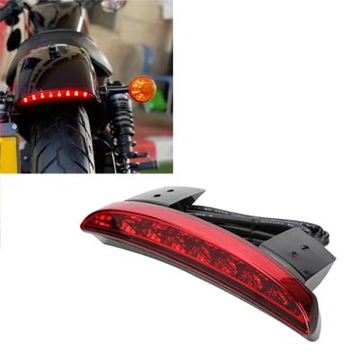 A51K-Running Light LED Brake Light Fender Taillight For  Sportster Iron 883 1200 Dyna XL883 Motorcycle