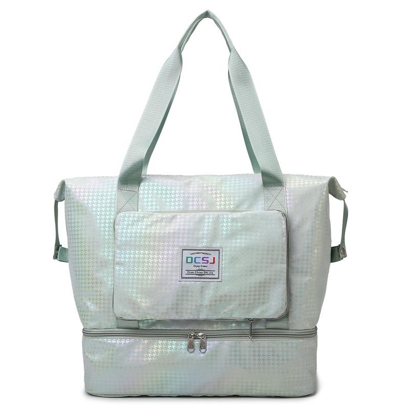 New Travel Bag Foldable Storage Bag Large-capacity Sports Yoga Fitness Bag Short-distance Business Trip Labor Bag