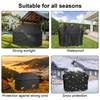 Grill Cover with Hook and Loop Straps Adjustable Drawstring Heavy Duty BBQ Cover Waterproof Grill Cover for Outdoor Grills