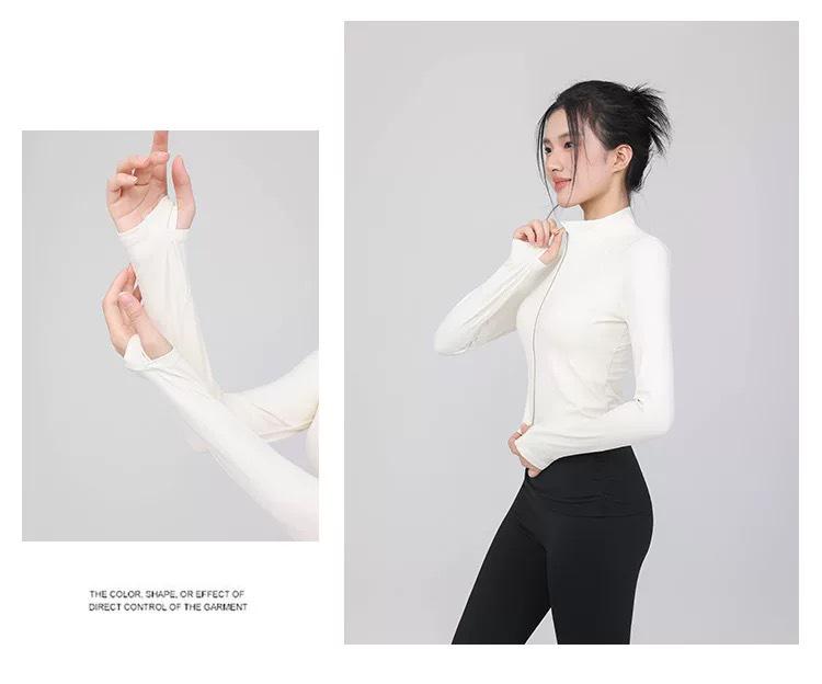 Women's Slim-Fit Quick-Dry Autumn Running & Yoga Jacket