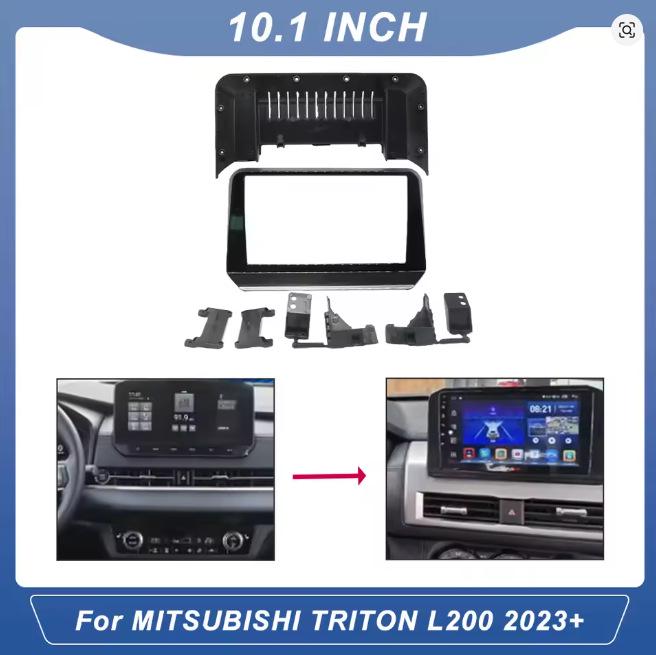 Fits 2023+ Mitsubishi TRITON/L200 Android Navigation Control Panel Frame