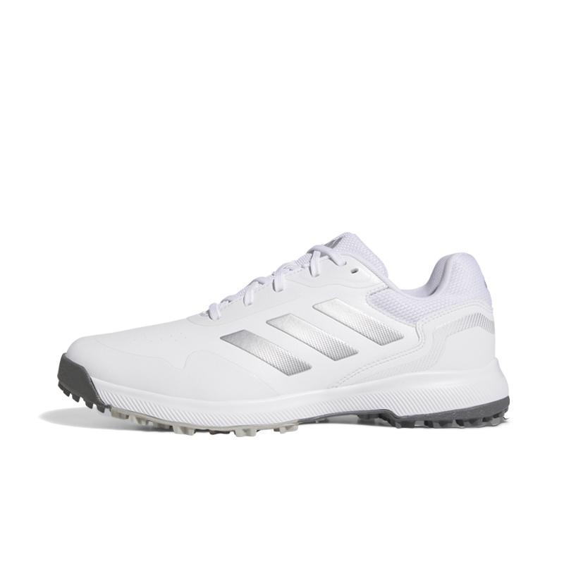 Adidas Traxion Response Sl Fashion Versatile Shock Absorption Non-Slip Low-Top Golf Shoes Men Sneakers White Silver IH2247