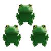 Food Grade Silicone Sleeve Cute Frog Soda Can Cover, 3D Print PLA Beverage Lid Flexible Grip Protector, Dustproof Drink Sleeves for Outdoor Activities