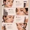 7 Double-head Makeup Brushes, A Complete Set of Foundation Brushes, Blush Loose Powder Brushes, and A Complete Set of Beauty Tools.