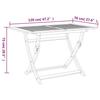 VidaXL Ensemble à manger de jardin 7 pcs Bois d'acacia solide, ensemble de salle à manger d'extérieur, meuble de salle à 3214235