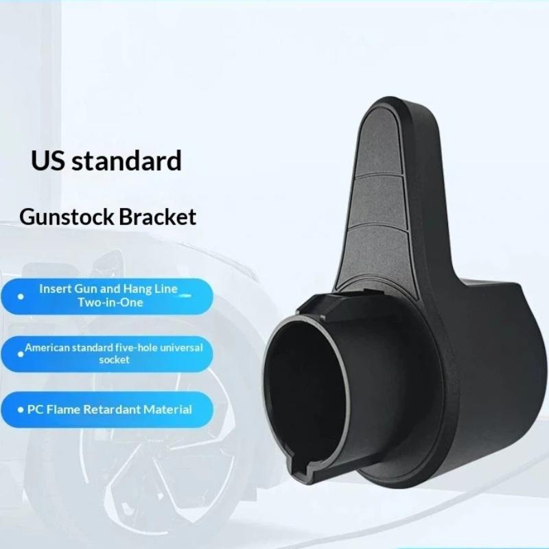 Ladekabel Stecker Halter Zusätzlicher Schutz Wandhalterung Wallbox Steckdose E-Auto Ladegerät Steckerhalter Für Elektrofahrzeug Typ 2/Typ 1