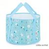 Foldable Basin Portable Travel Laundry Washbasin Foot Soaking Bag Bucket Travel Basin