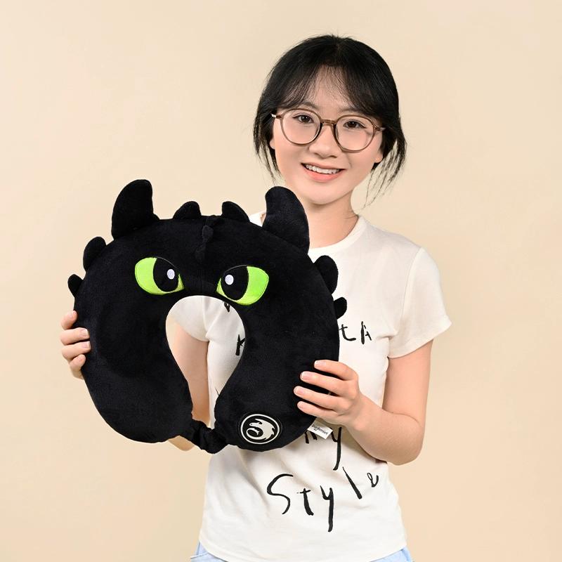 2025 Hot Sell Authentic Potdemiel Honey Jar Toothless Night Shadow Shawl Blanket Air Conditioning Office Napping Windproof Gift