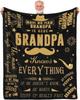 Gifts for Dad Blanket Birthday Gifts for Dad Dad Gifts from Daughter Gifts for Dad Who Wants Nothing Throw Blankets 60"x50"