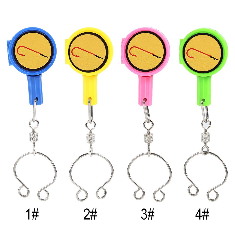 Portable Fishing Rod Storage Organizer with Hanging Hooks ABS Plastic Colorful Design Space Saver for Fishing Enthusiasts