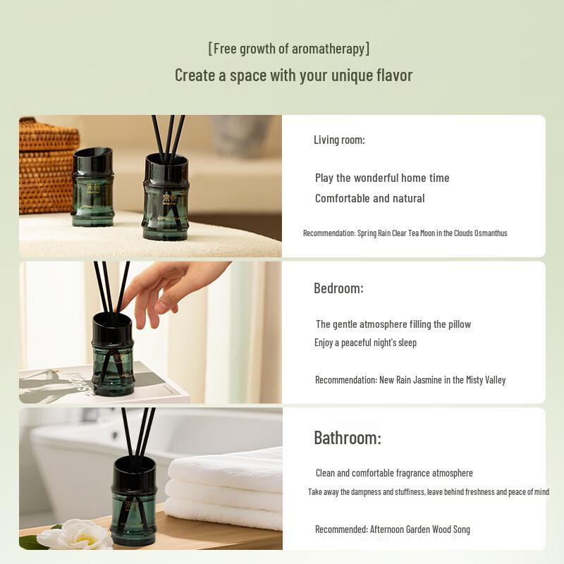 Bamboo Reed Flameless Aroma Diffuser