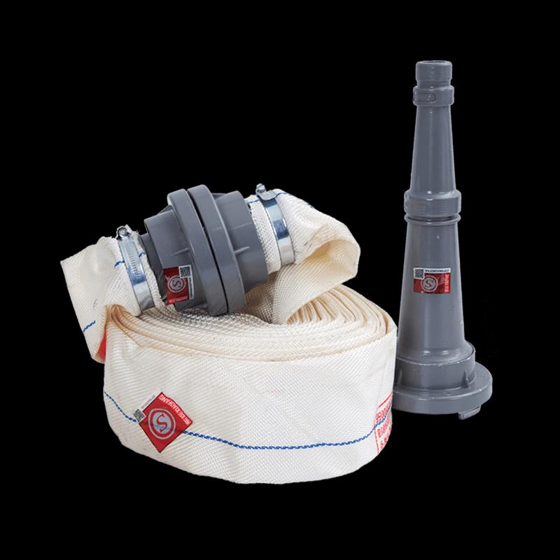 2.5-inch Fire Hose & Nozzle Kit