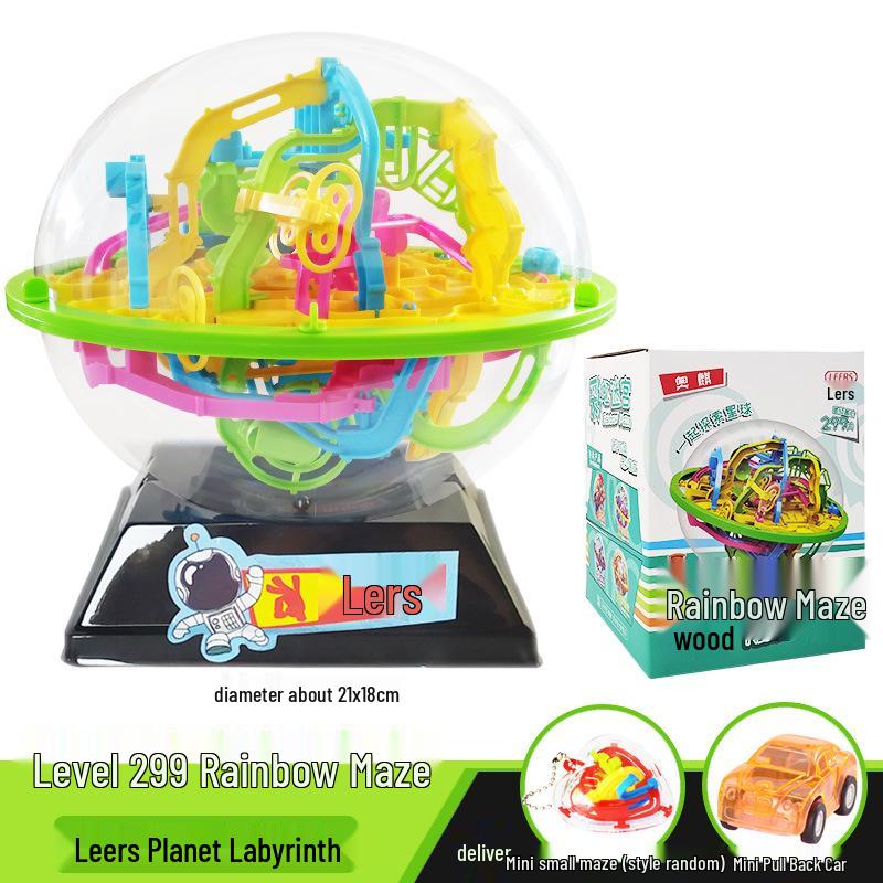3D Maze Challenge: Children's Balance Ball Toy
