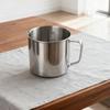 Nonrust Steel Measuring Cup With Precise Measurement Marking For Baking Cooking And Mixing Ergonomic Handle Durable Kitchen Tool