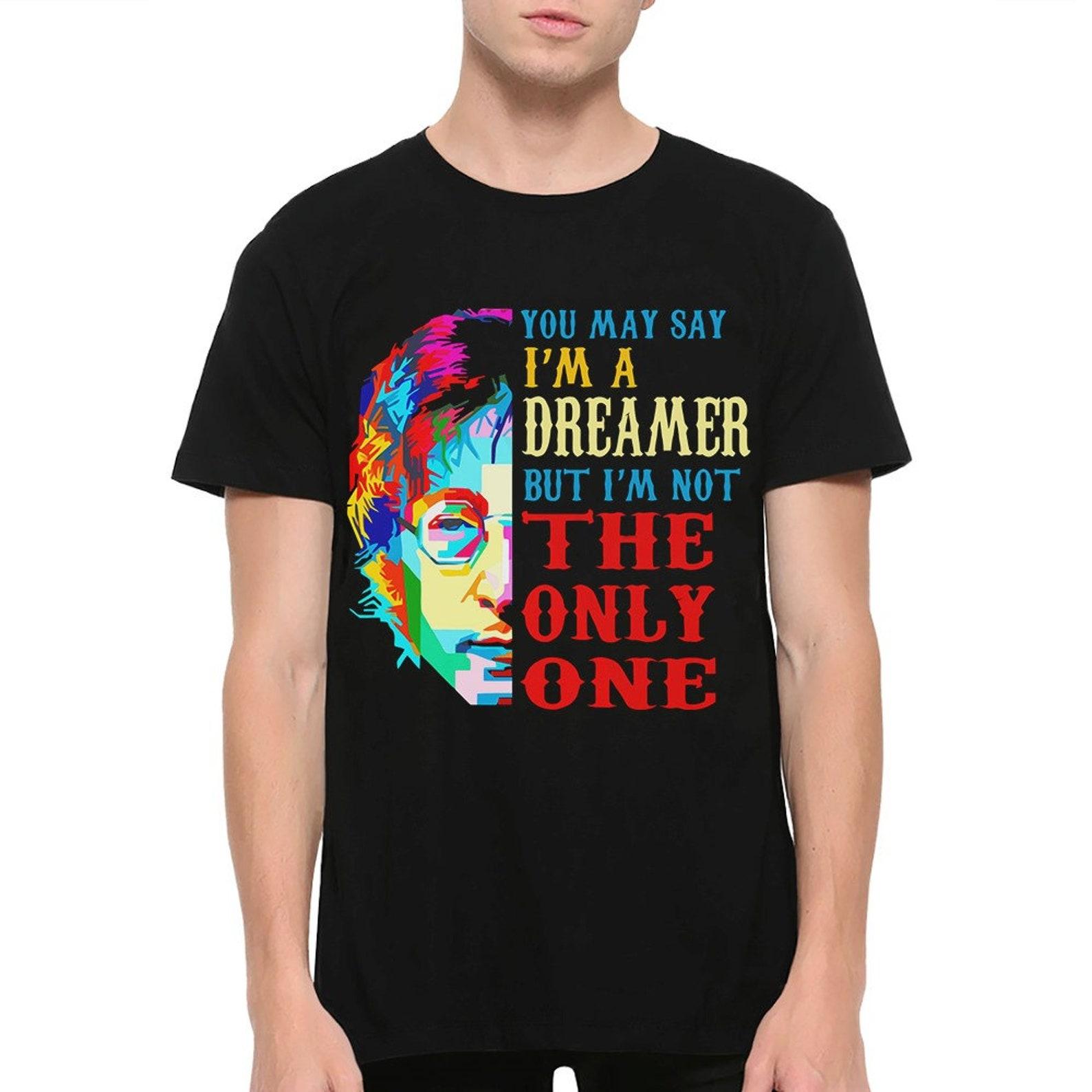John Lennon Imagine T-Shirt, Men s Women s Sizes (met-042) 4XL