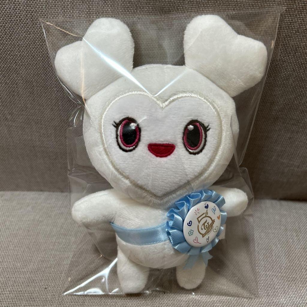 [USED] TWICE DAHYUN Lovely Rosette Can Badge 5th Anniversary Dahyun