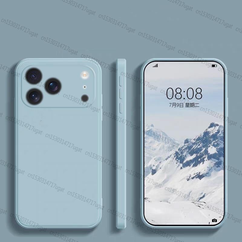 

Чехол-накладка для iPhone 17 Pro Для iPhone 17 Pro Max 17 Ударопрочный чехол для телефона из жидкого силикона для iPhone 17 Pro iPhone Air