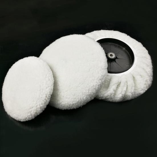 2 ks Cashmere Polishing Bonnet Buffer Microfiber Car Paint Wax Polisher Kryt