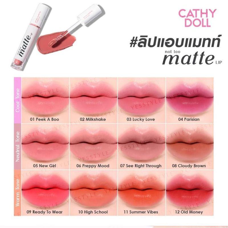 Cathy Doll - Not Too Matte Lip