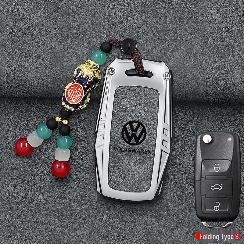 2025 m. Volkswagen Tiguan L Pro raktų dėklas 330 Longyao Edition modeliui - Apsauginis apvalkalas su sagtimi vyrams ir moterims