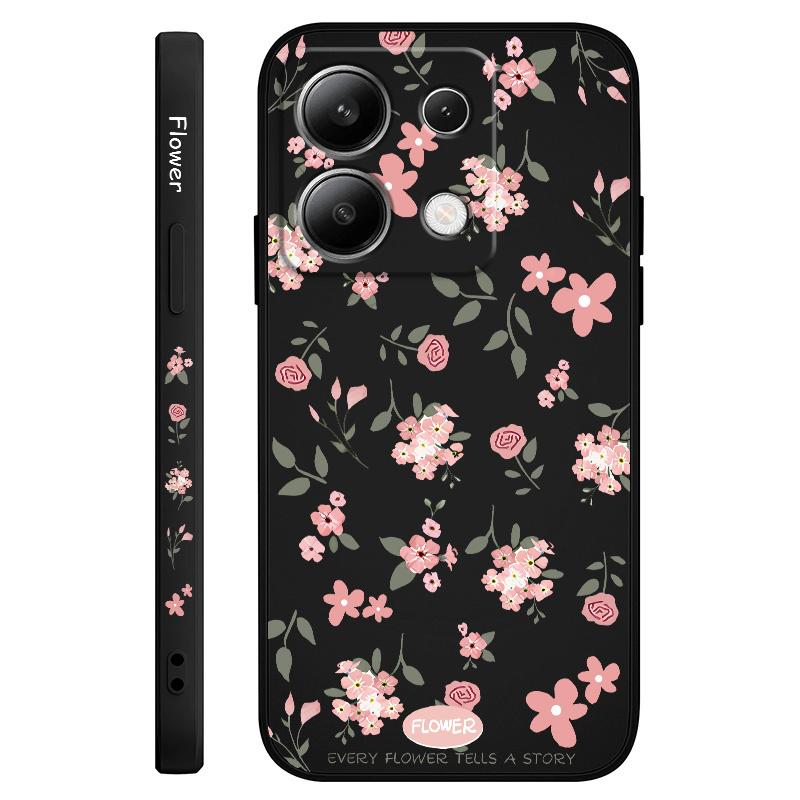 Floral Scent Phone Case For Xiaomi Poco X8 M8 Pro Max 5G Silicone Cover