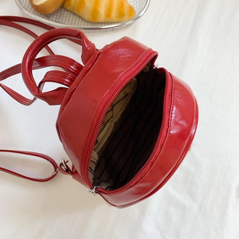 Red Polka Dot Cat Backpack Bag Women's New Spring and Summer High-end Niche Design College Wind Backpack