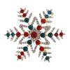Snowflake Brooch Christmas Series For Women Festive Gatherings 1Pack