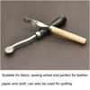 Stitch Marking Spacer with Wooden Handle Needle Point Tracing Wheel 2/3pcs Sewing Tools for Leather Craft Cloth Sewing