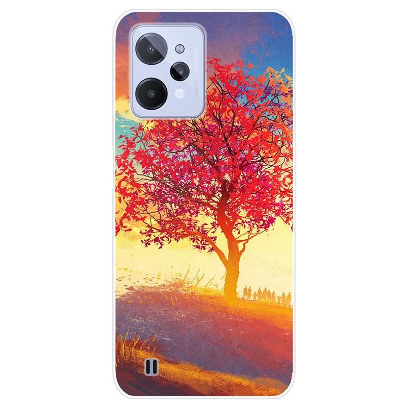 Per Realme C31 C 31 RealmeC31 Custodia morbida in silicone Cover posteriore Custodia per cellulare alla moda