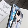 Cartoon Snowman Christmas Case For Samsung Galaxy A52 A12 A51 A53 A33 A71 A32 A31 A21 A01 A11 A22 Black TPU Phone Shell