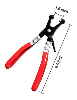 Auto-Zange zum Entfernen von Wasserrohrschläuchen, Flachbandringen, Rohrschellen, Reparatursatz, Motorrad-, LKW-Anhänger, Autozubehör