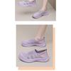 Shoes Women's 2025 Spring New Casual Single Shoes Lazy People Pedal Round Toe Heightened, Breathable, Non-slip and Wear-resistant Women's Shoes
