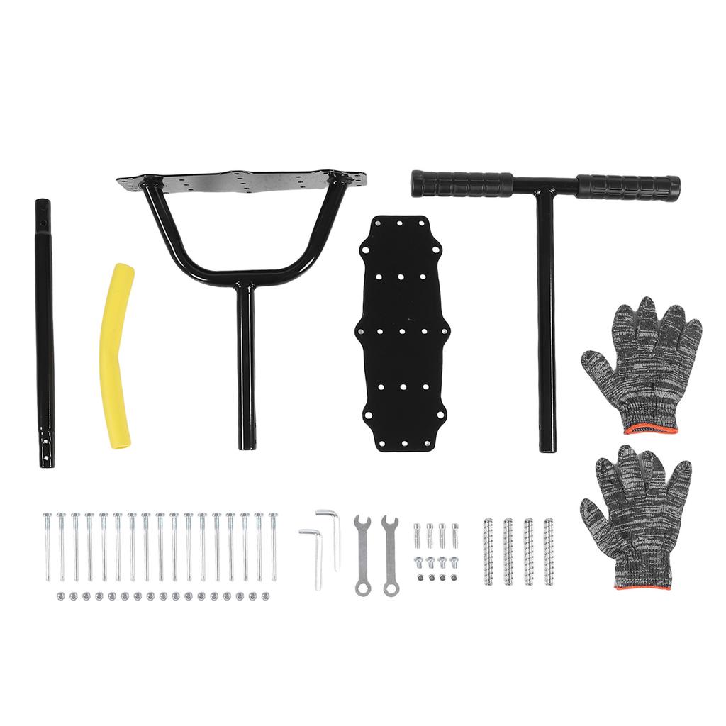 Spring Lawn Aerator Spike Tool Carbon Steel 17 Spikes Grass Aerator Tool for Garden