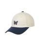 Nigaennikol Mini Butterfly Blink Ball Cap_Twotone Navy