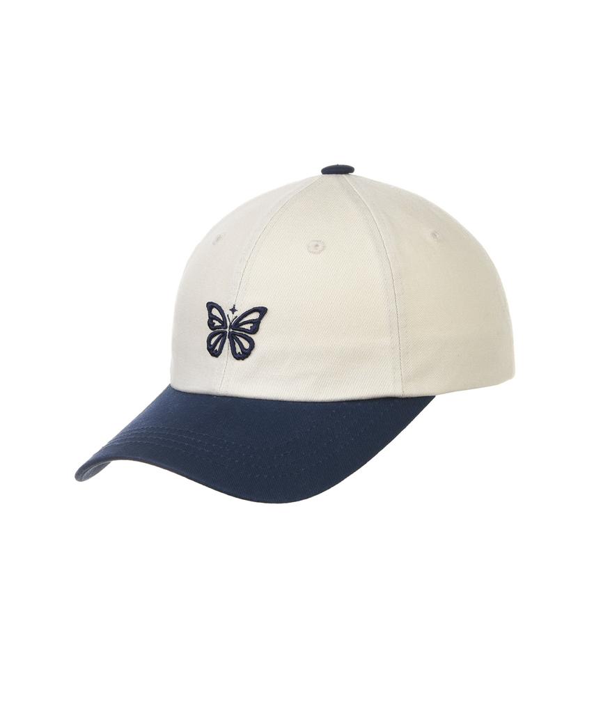 Nigaennikol Mini Butterfly Blink Ball Cap_Twotone Navy