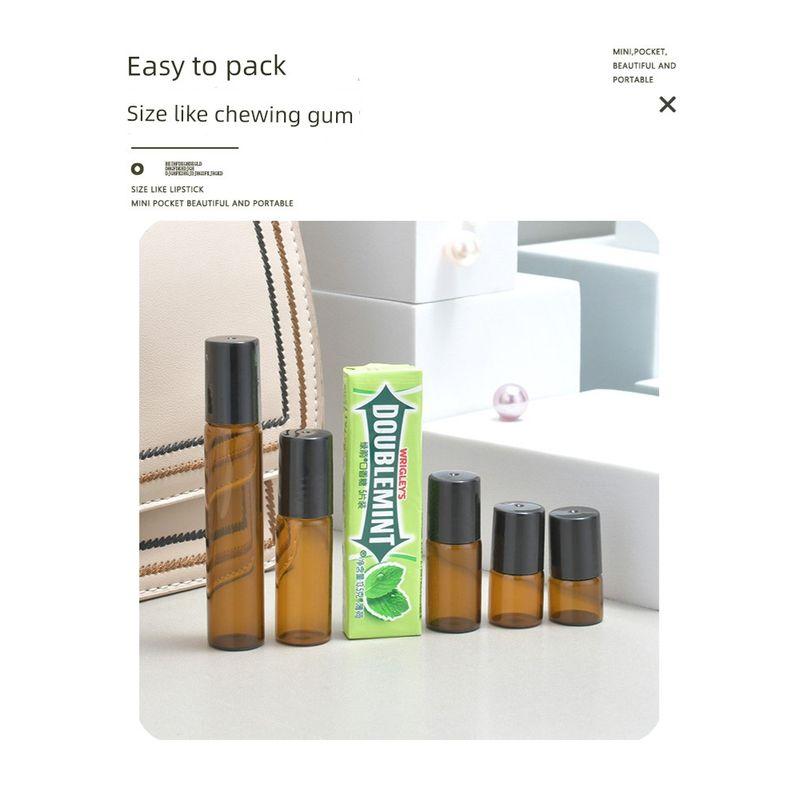 1 Ml2ml3ml5ml10ml New Arrival Roll-on Bottle Perfume Sub-Bottles Essential Oil Roll-on Bottle Empty Sample Handy Gadget Portable