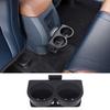 Black Aluminium Alloy Rear Center Console Cup Holder Bracket For Ford Maverick