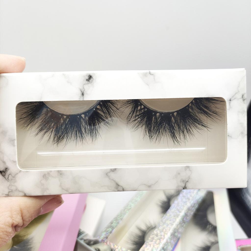 20 Pairs False Eyelashes 3d Faux Mink Lashes Natural Eyelashes 3d Faux Mink With Silk Eyelashes Private Label