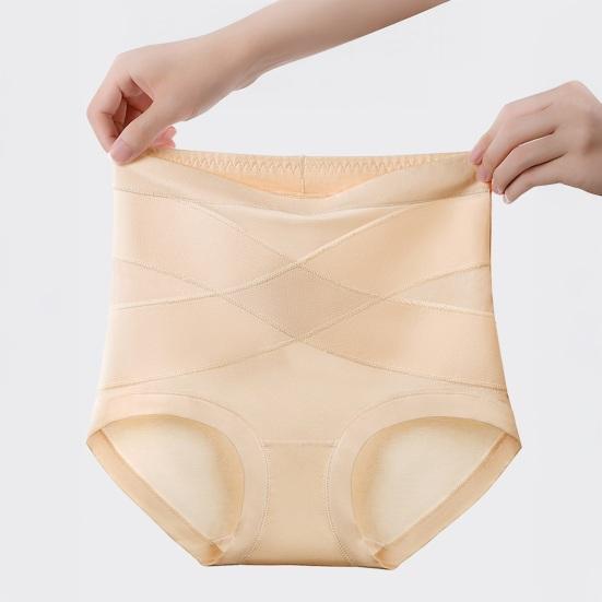 Leakproof Tummy Control Panties Breathable High-Waisted Women Underwear Seamless Comfort Body Shaper