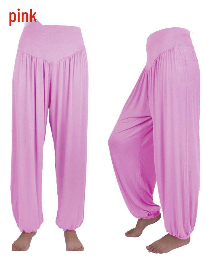 Yi Wu Manchet Lantaarn Tai Chi en Yoga Broek - Grote Maat Modaal Kleding
