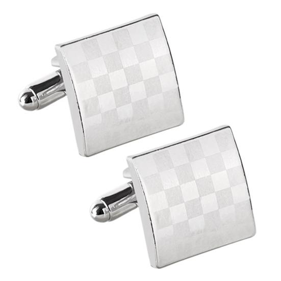 1 Men Wear Cufflinks Drum Shape Pair Banquet Attire Accessories